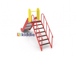 Горка с лестницей Kiddie1